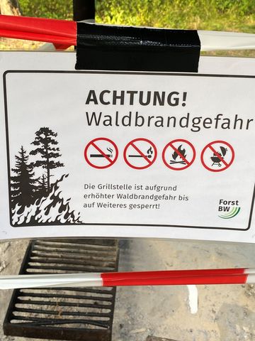 Waldbrand-Warnung